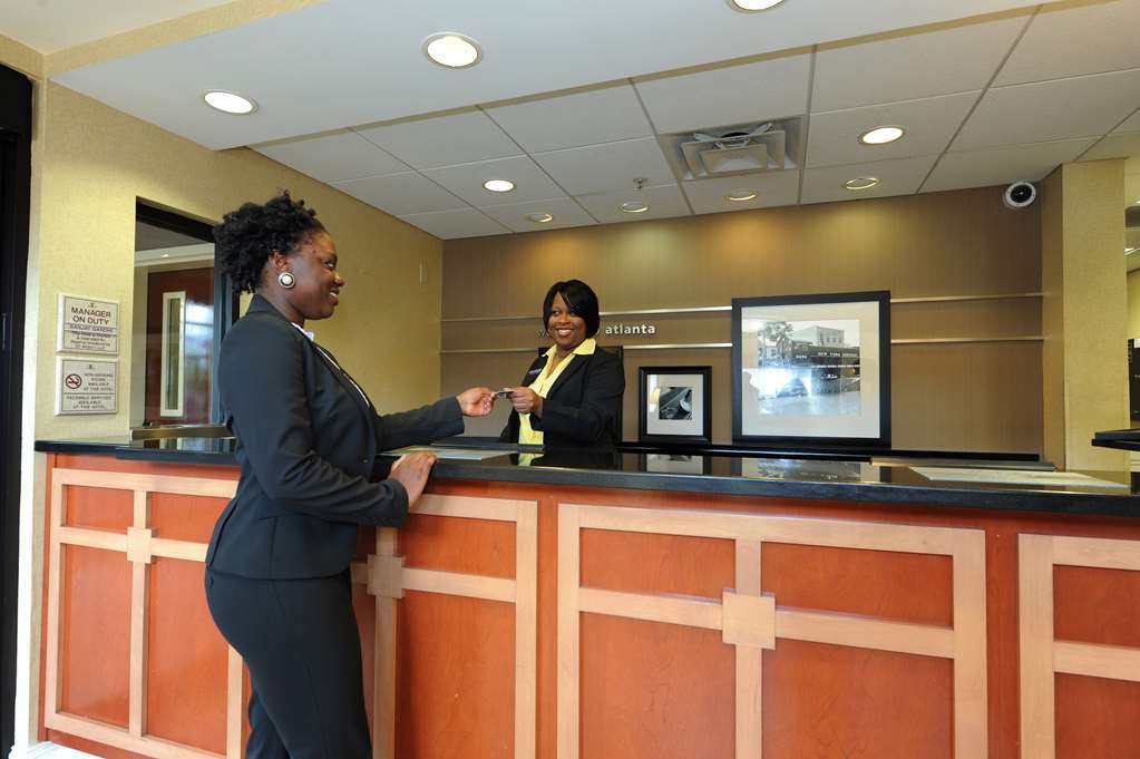 Hampton Inn & Suites-Atlanta Airport North-I-85 Hapeville Interno foto